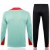 Liverpool FC Mens Green Training Technical Football Tracksuit 24-25