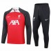 Liverpool FC Mens Red Training Technical Football Tracksuit 24-25