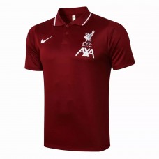 Liverpool FC Burgundy Polo Shirt 2021