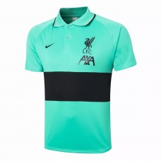 Liverpool FC Green Polo 2020 2021