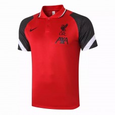 Liverpool FC Red Black Polo Jersey 2021