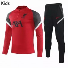 Liverpool FC Red Training Technical Soccer Tracksuit Kids 2020 2021