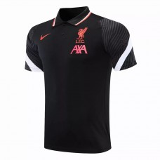 Liverpool Polo Jersey Black 2020 2021