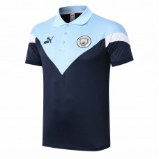 Manchester City FC Icon Blue Polo Shirt 2020