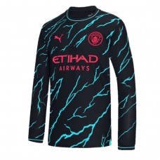 Manchester City Men's Long Sleeve Third Jersey 23-24