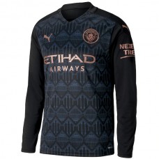 Manchester City Away Long Sleeve Jersey 2020 2021