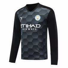 Manchester City Goalkeeper Long Sleeve Jersey Black 2020 2021