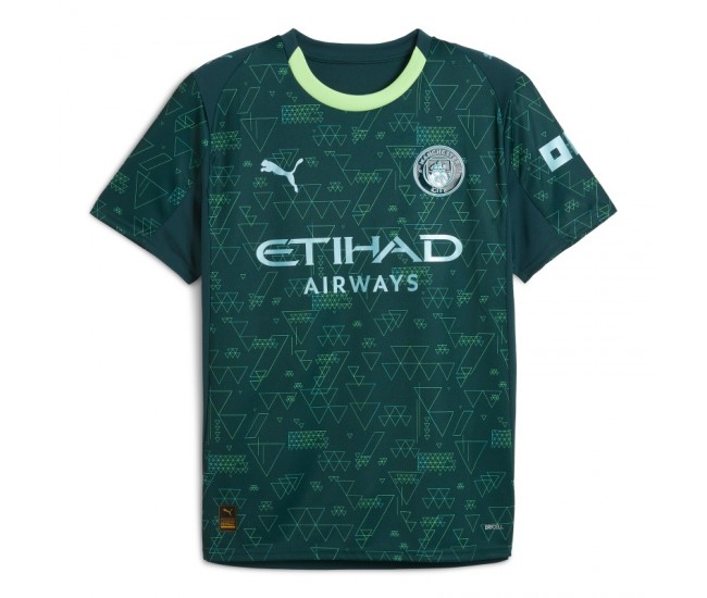 Manchester City Mens Fourth Jersey 25-26
