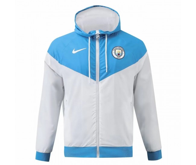 Manchester City Mens Hooded Jacket 24-25