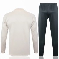 Manchester City FC Mens White Training Technical Football Tracksuit 24-25