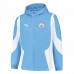 Manchester City Mens Pre Match Anthem Full Zip Hoodie Jacket 23-24