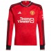 Manchester United Men's Long Sleeve Home Jersey 23-24