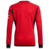 Manchester United Men's Long Sleeve Home Jersey 23-24
