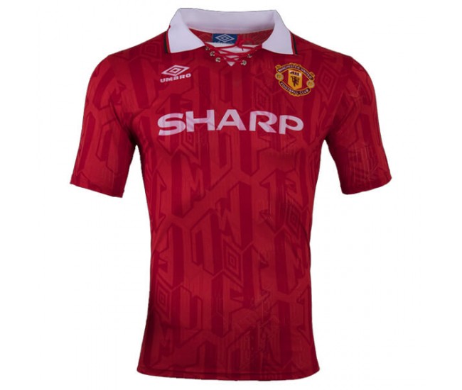 Manchester United Retro Home Jersey 1992/94
