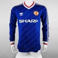 Manchester United FC Long Sleeve Third Retro Jersey 1986-1988