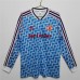 Manchester United FC Long Sleeve Away Retro Jersey 1990 