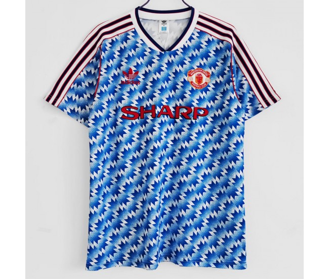 Manchester United FC Away Retro Jersey 1990 