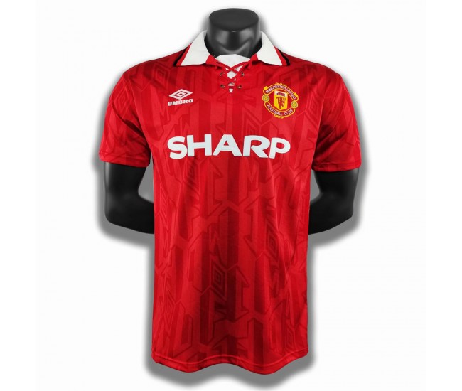 Manchester United FC Home Retro Jersey 1992-1993 