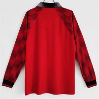 Manchester United FC Long Sleeve Home Retro Jersey 1996-1997