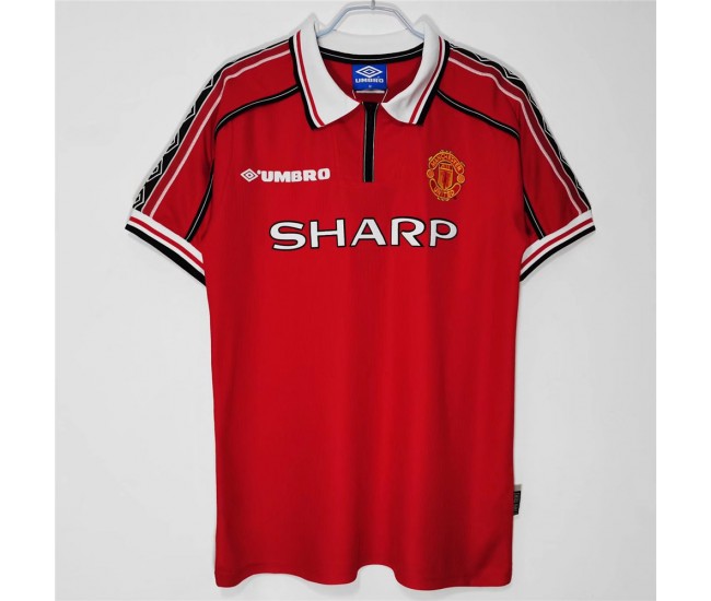 Manchester United FC Home Retro Jersey 1998-1999