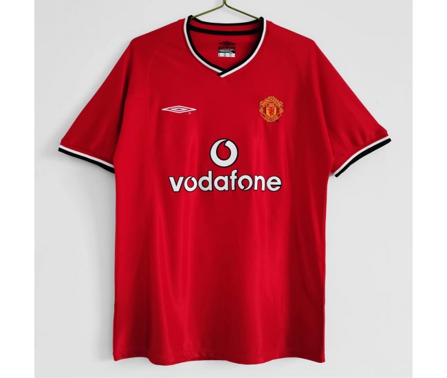 Manchester United FC Home Retro Jersey 2000-2001