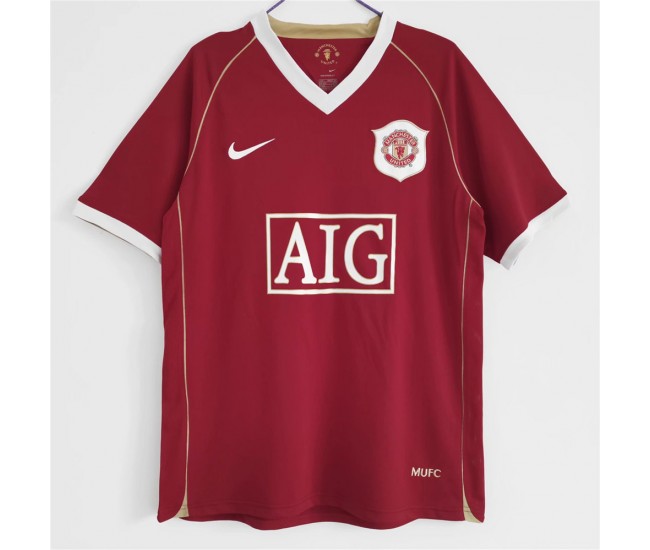 Manchester United FC Home Retro Jersey 2006-2007