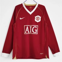 Manchester United FC Long Sleeve Home Retro Jersey 2006-2007