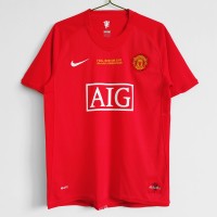 Manchester United FC Euro Home Retro Jersey 2007-2008