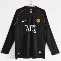 Manchester United FC Long Sleeve Away Retro Jersey 2007-2008