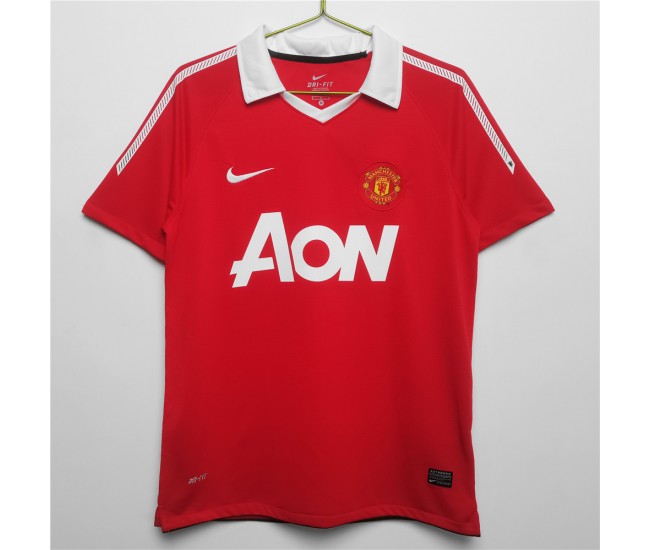 Manchester United FC Home Retro Jersey 2010-2011