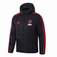 Manchester United Windbreaker Jacket Black 2020 2021