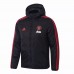 Manchester United Windbreaker Jacket Black 2020 2021