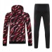 Manchester United FC Men's Pre Match Training Hooded Sweat Football Tracksuit 2025-26