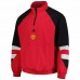 Manchester United Mens Icon Raglan Quarter Zip Top 23-24
