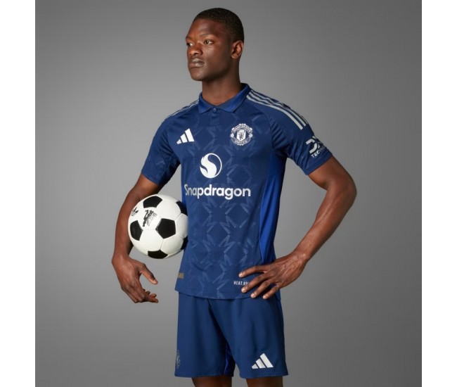 Manchester United Mens Away Authentic Jersey 24-25