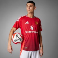 Manchester United Mens Home Authentic Jersey 24-25