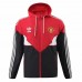 Manchester United Mens Training All Weather Jacket Red 23-24