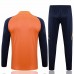 Manchester United FC Mens Orange Training Technical Football Tracksuit 24-25