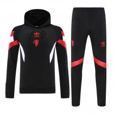 Manchester United Men's Originals Training Hooded Sweat Football Tracksuit 2024-25