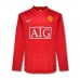Manchester United Retro Home Long Sleeve Jersey 2007 2008