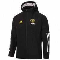 Manchester United Training All Weather Jacket Black 2020 2021