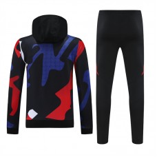 Manchester United FC Men's Training Hooded Sweat Football Tracksuit 2024-25