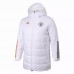 Manchester United White Winter Jacket 2020 2021