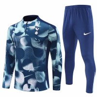 Tottenham Hotspur Mens Blue Training Technical Football Tracksuit 24-25