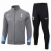 Tottenham Hotspur Mens Grey Training Presentation Football Tracksuit 24-25