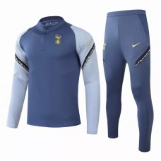 Tottenham Hotspur Technical Soccer Tracksuit Blue 2020 2021