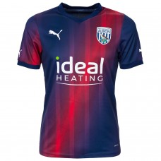 West Bromwich Albion Fc Men's Navy Away Jersey 23-24 West Bromwich Albion Fc Men's Navy Away Jersey 23-24