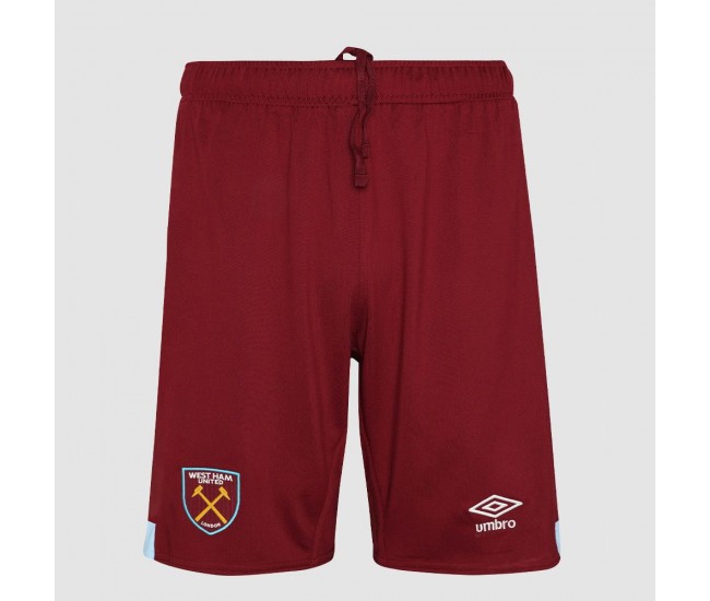 West Ham United Men's Home Shorts 23-24