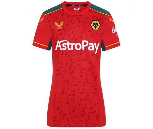 Wolverhampton Wanderers Women's Away Jersey 23-24