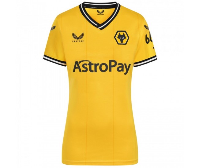 Wolverhampton Wanderers Women's Home Jersey 23-24